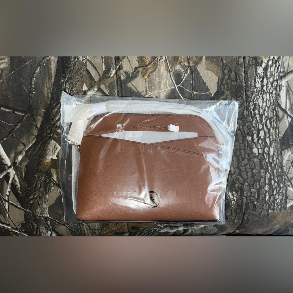 Michael Kors Brown Leather Purse